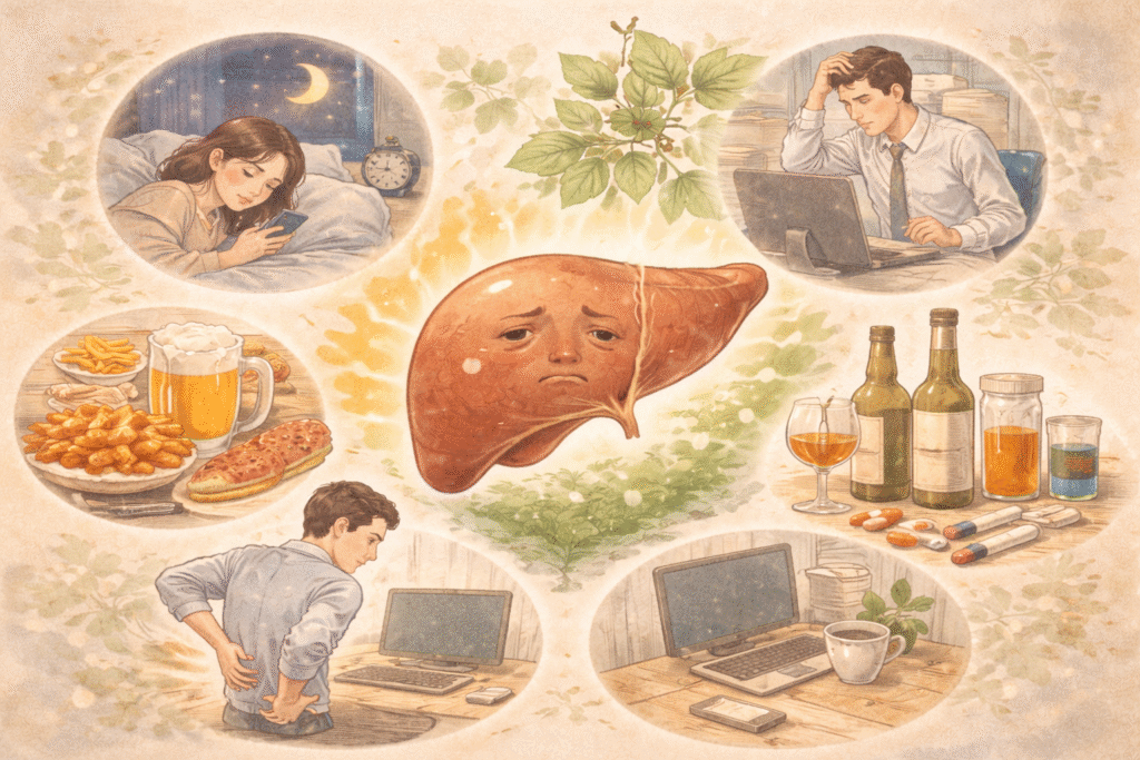 伤肝的习惯有哪些？纽约中医提醒：这些生活方式正在悄悄损耗你的肝